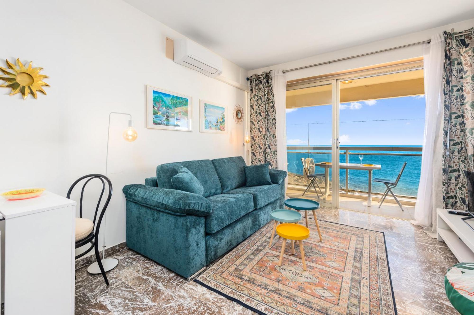 'le Berkeley' Vue Mer, Centre, Parking Mentone
