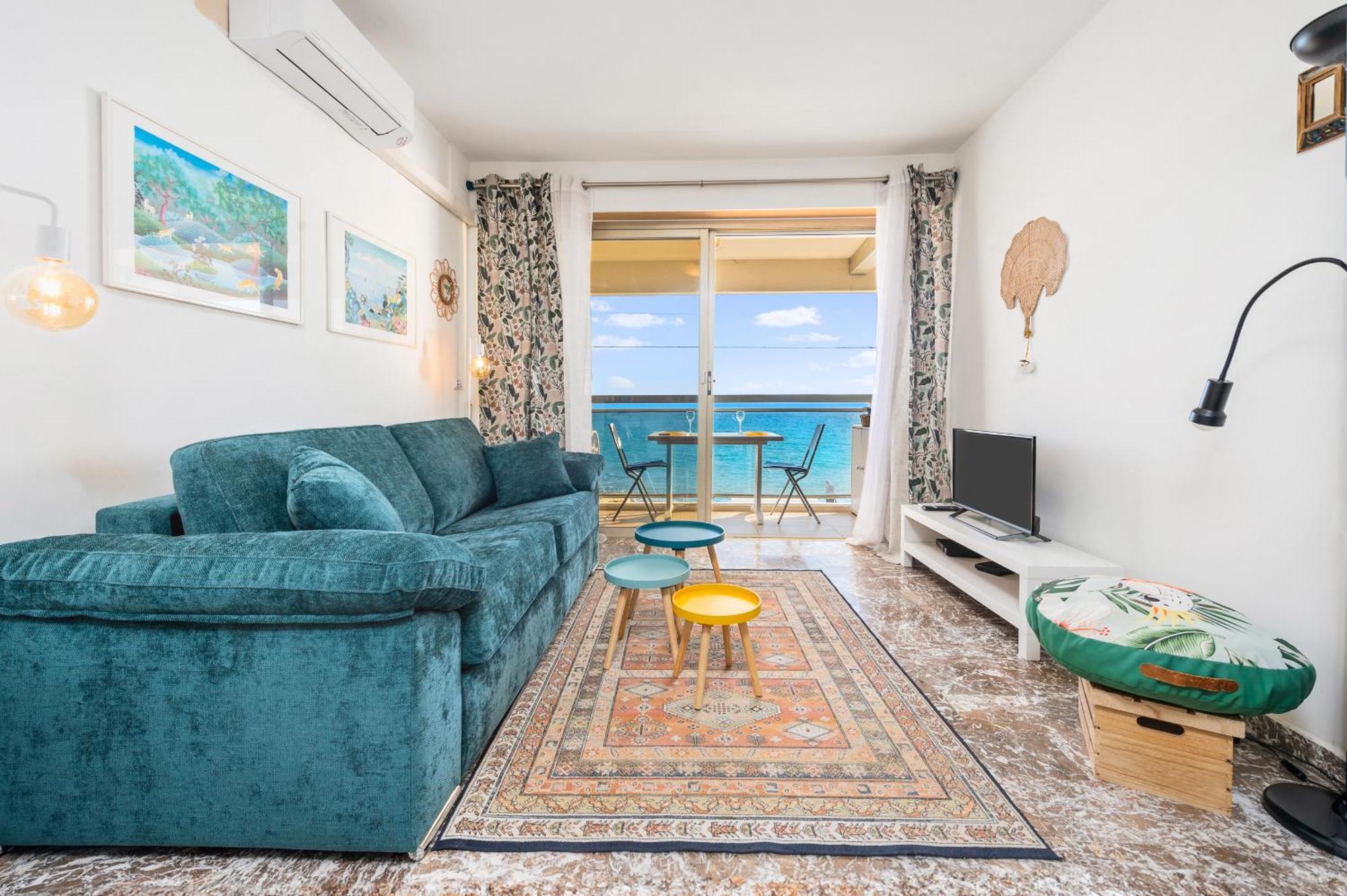 Appartamento 'le Berkeley' Vue Mer, Centre, Parking Mentone